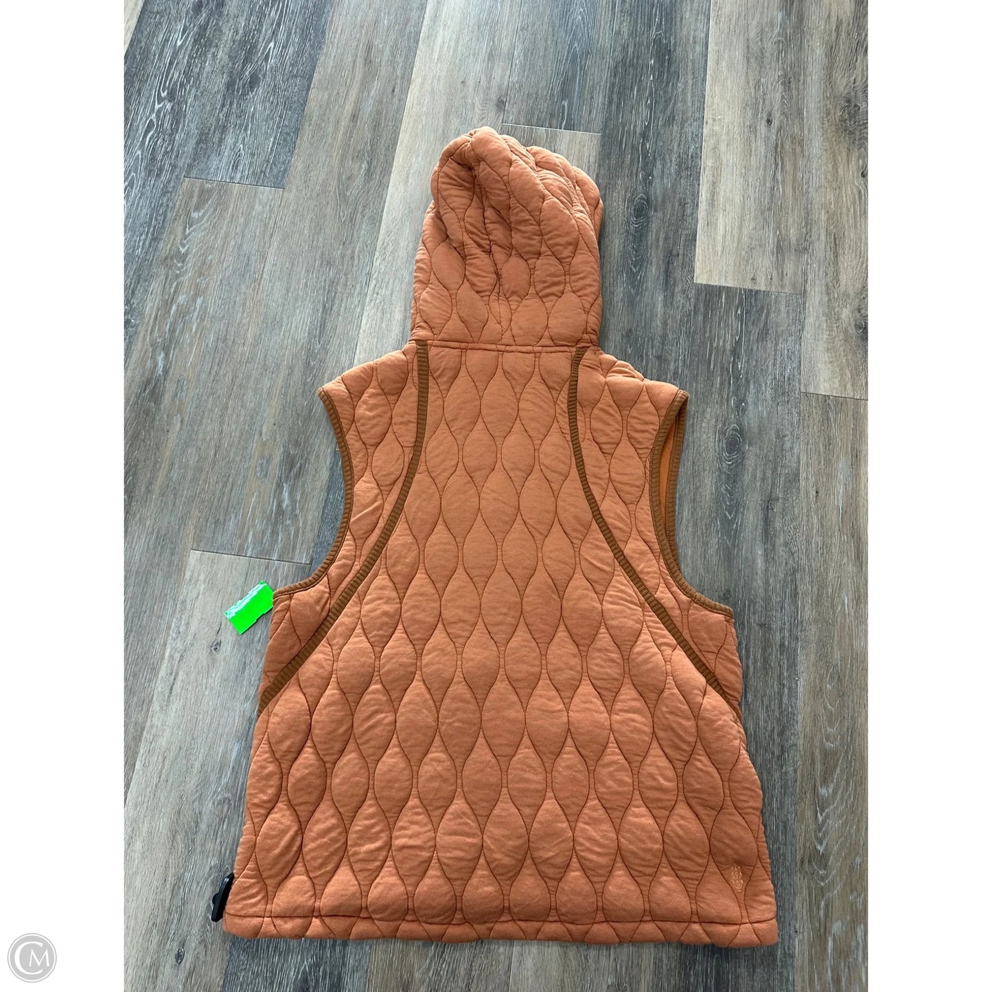 Vest Puffer & Quilted By Free People In Orange, Size: S
