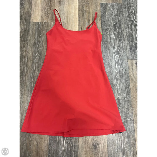 Dress Casual Midi By Abercrombie And Fitch In Orange, Size: Xs