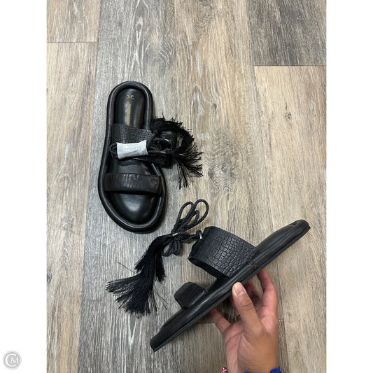 Sandals Flats By Johnston & Murphy In Black, Size: 8