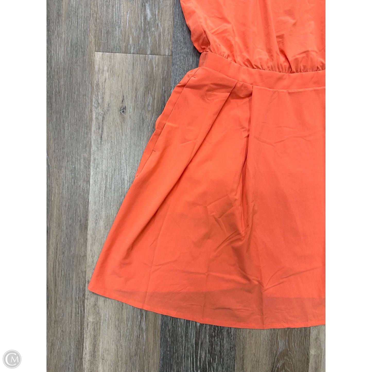 Athletic Dress By Halara In Orange, Size: L