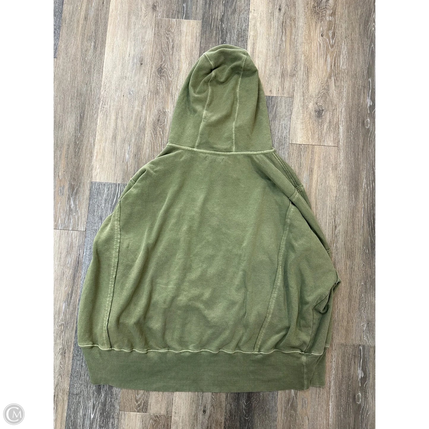 Sweatshirt Hoodie By We The Free In Green, Size: L