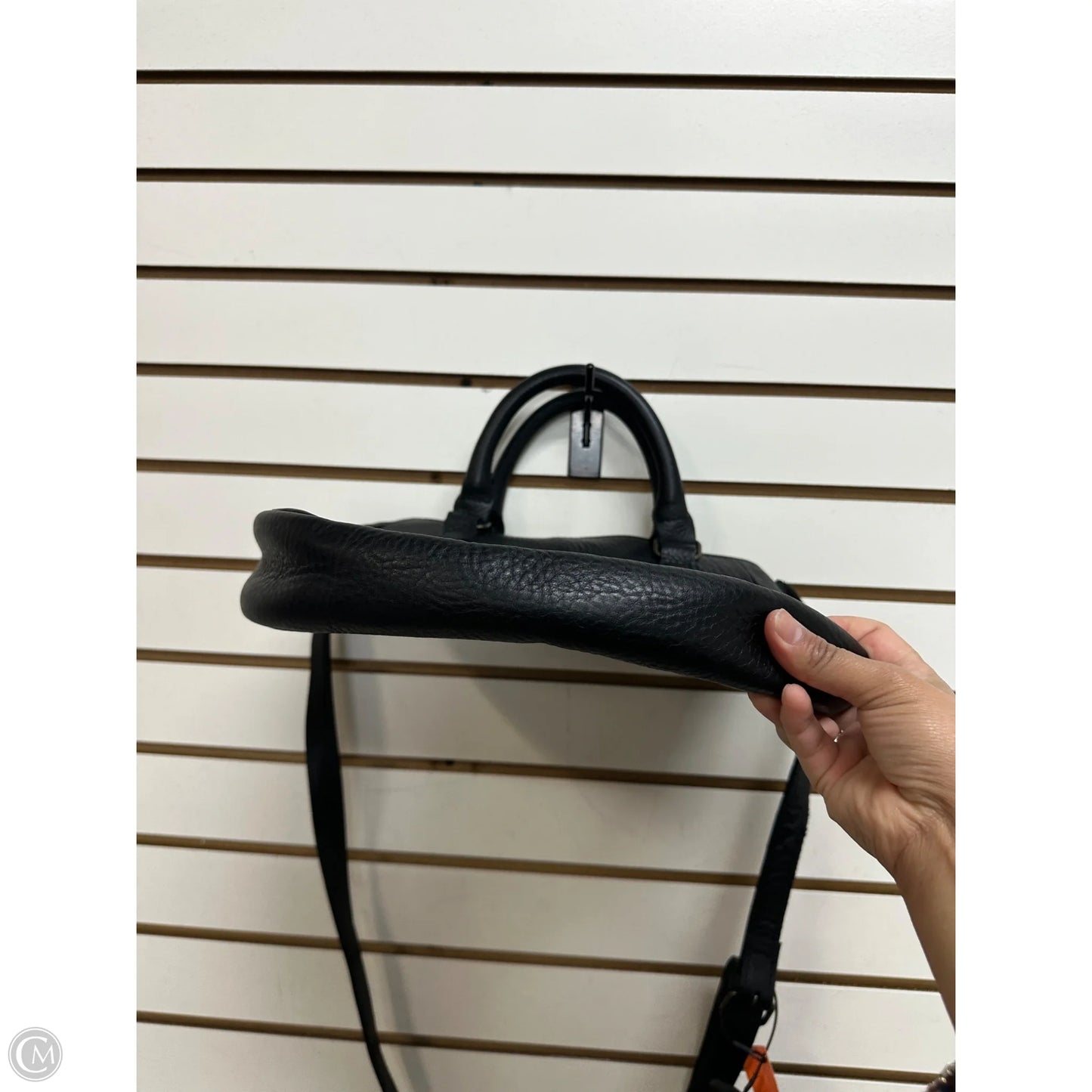 Handbag Leather By Duluth Trading, Size: Medium