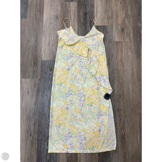 Dress Casual Maxi By H&m In Floral Print, Size: S