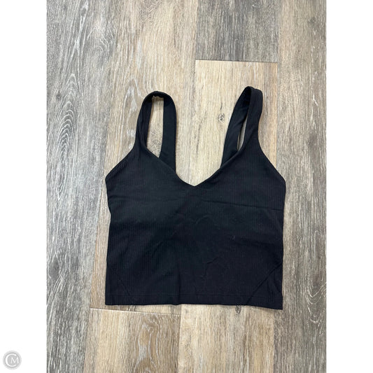 -Athletic Tank Top By Lululemon In Black, Size: 2
