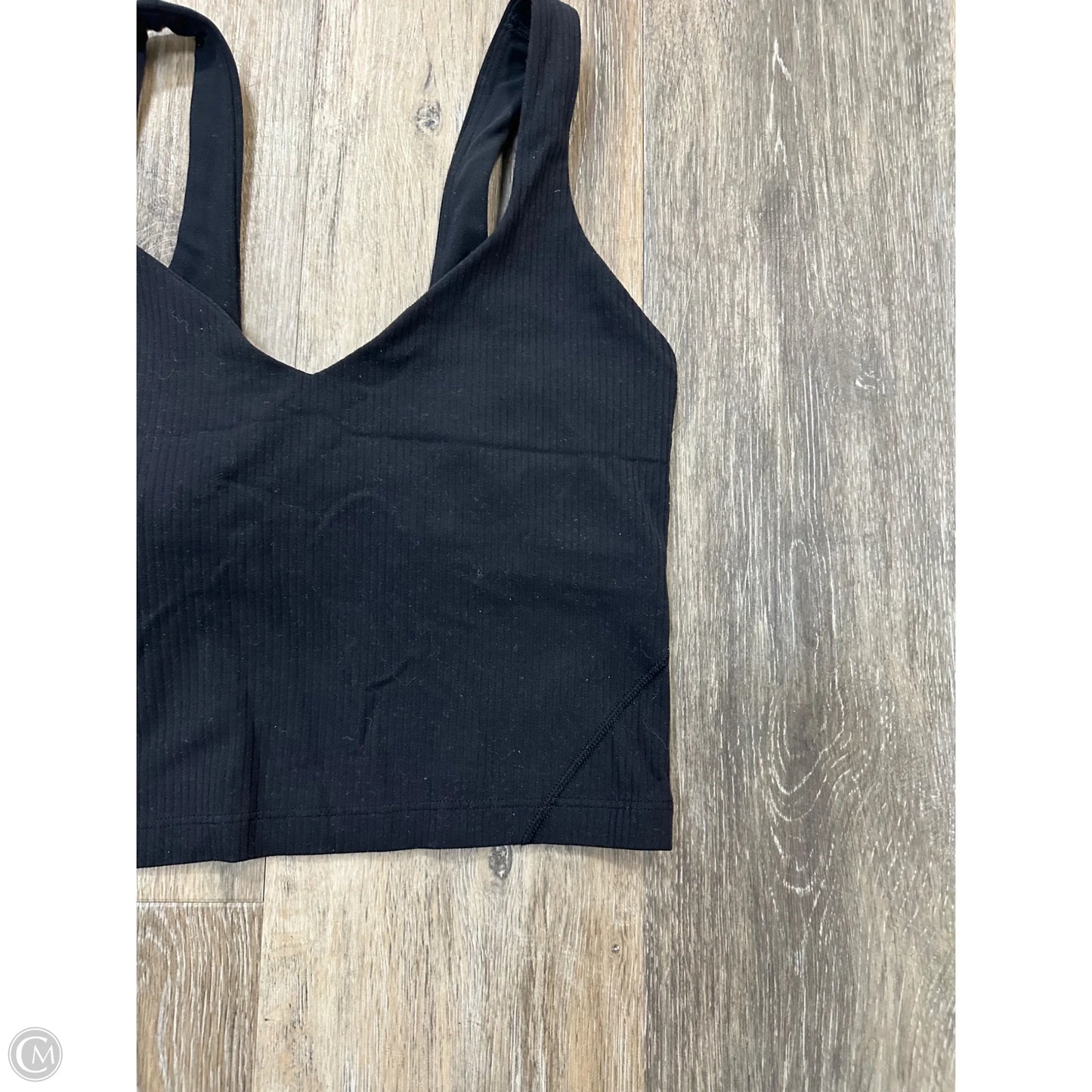 -Athletic Tank Top By Lululemon In Black, Size: 2