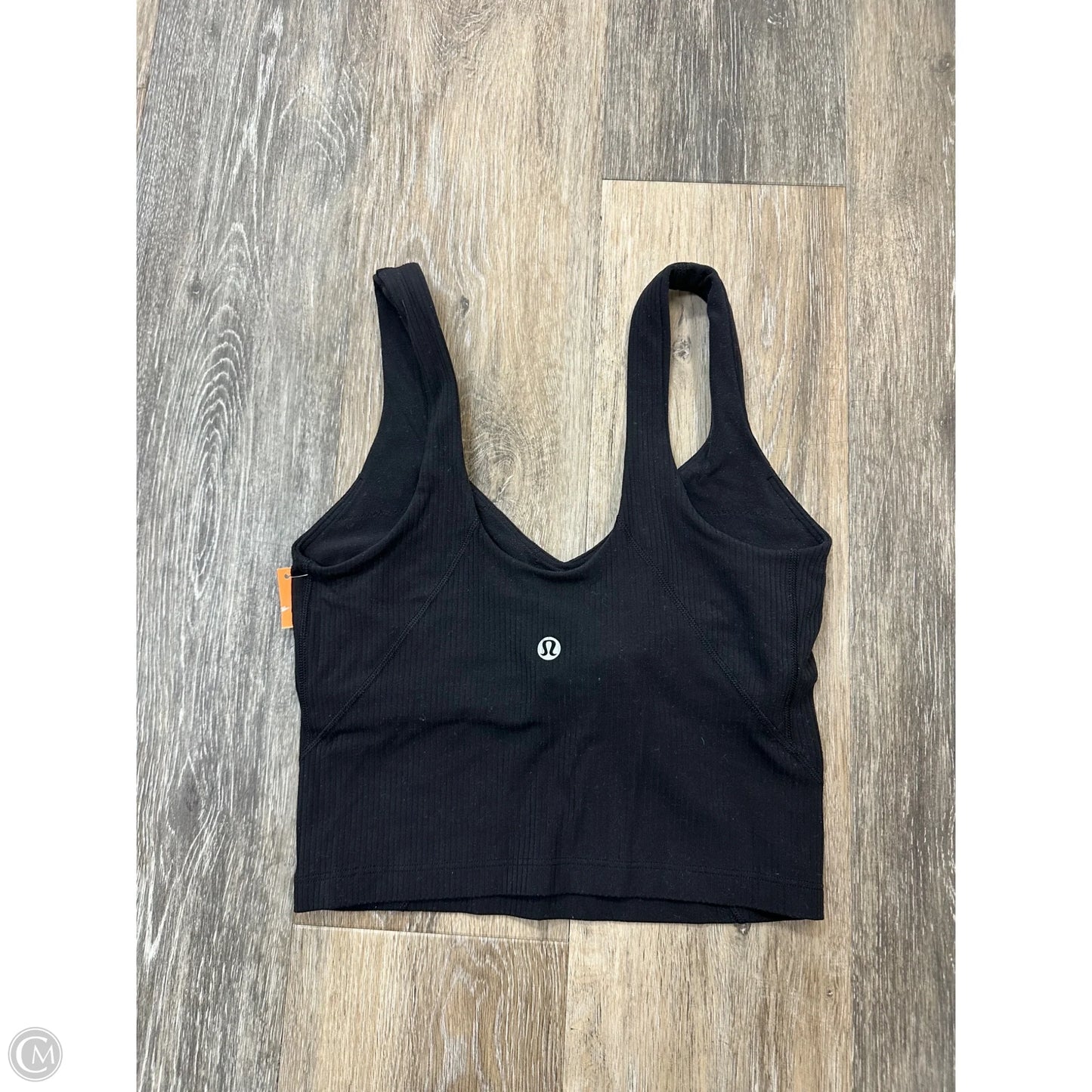 -Athletic Tank Top By Lululemon In Black, Size: 2
