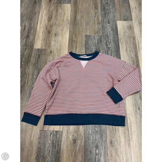 Top Long Sleeve By Staccato In Striped Pattern, Size: Xl