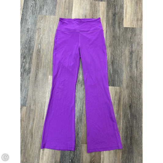 Athletic Leggings By Lululemon In Purple, Size: 10