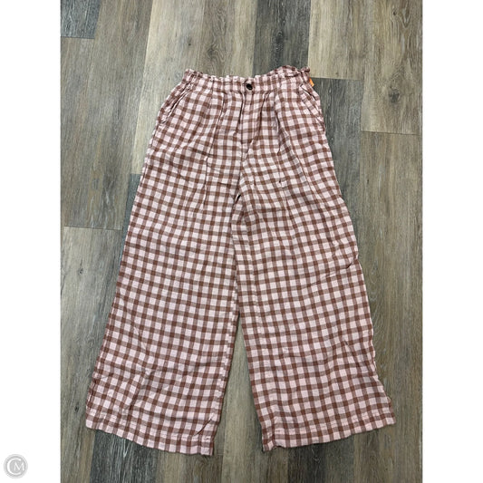Pants Wide Leg By Lou And Grey In Plaid Pattern, Size: S