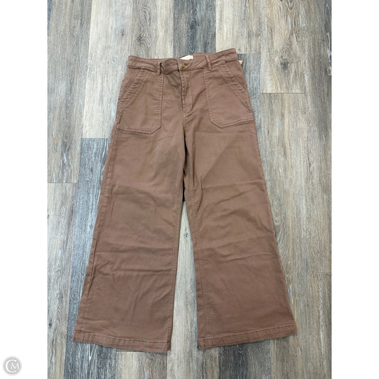 Pants Cropped By Kut In Brown, Size: 10