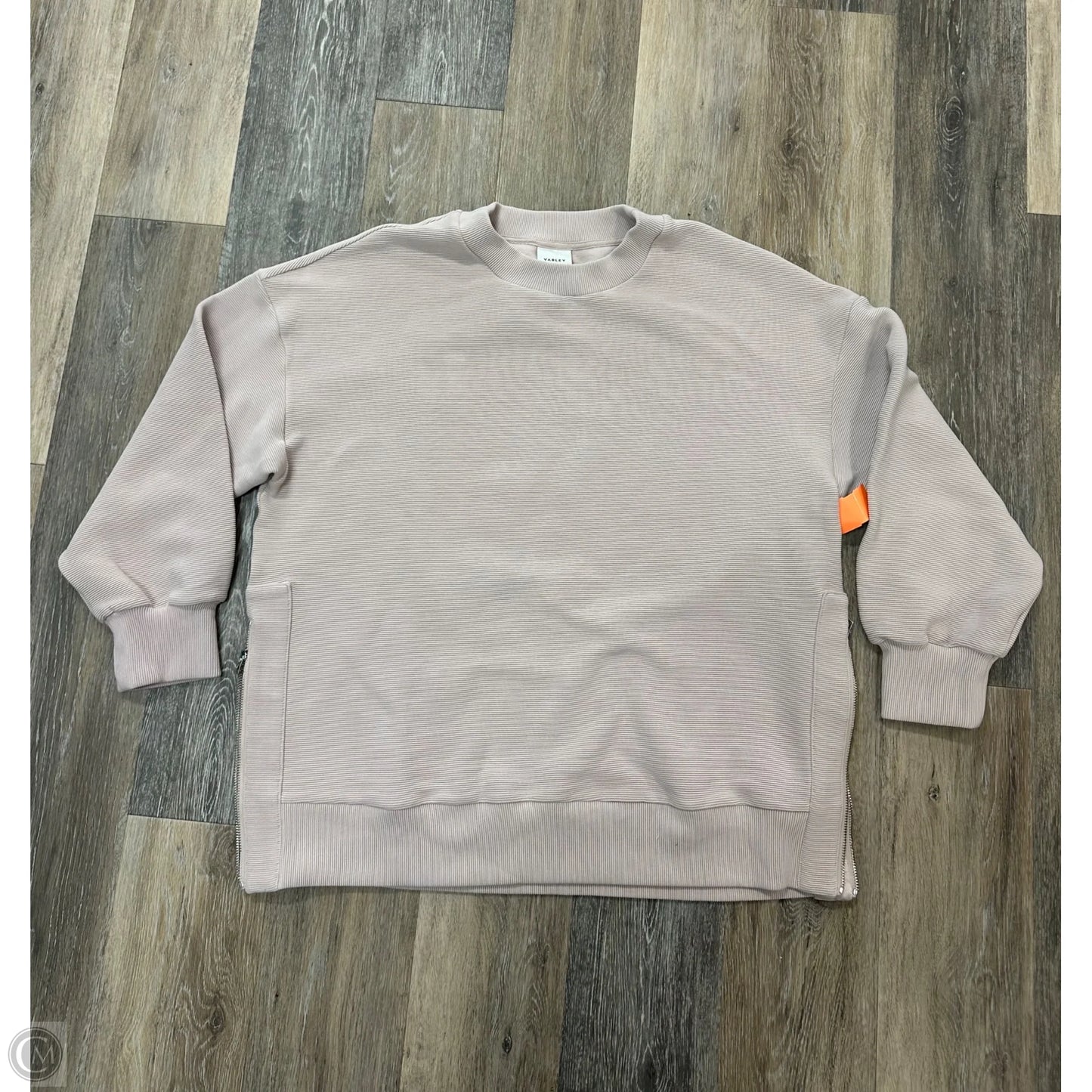 Athletic Sweatshirt Collar By Varley In Pink, Size: L