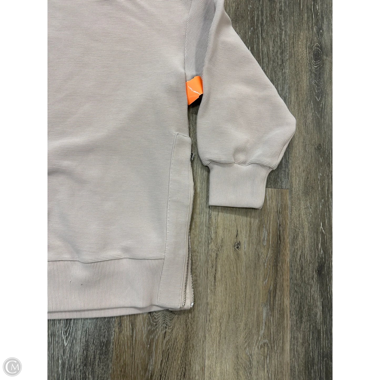 Athletic Sweatshirt Collar By Varley In Pink, Size: L