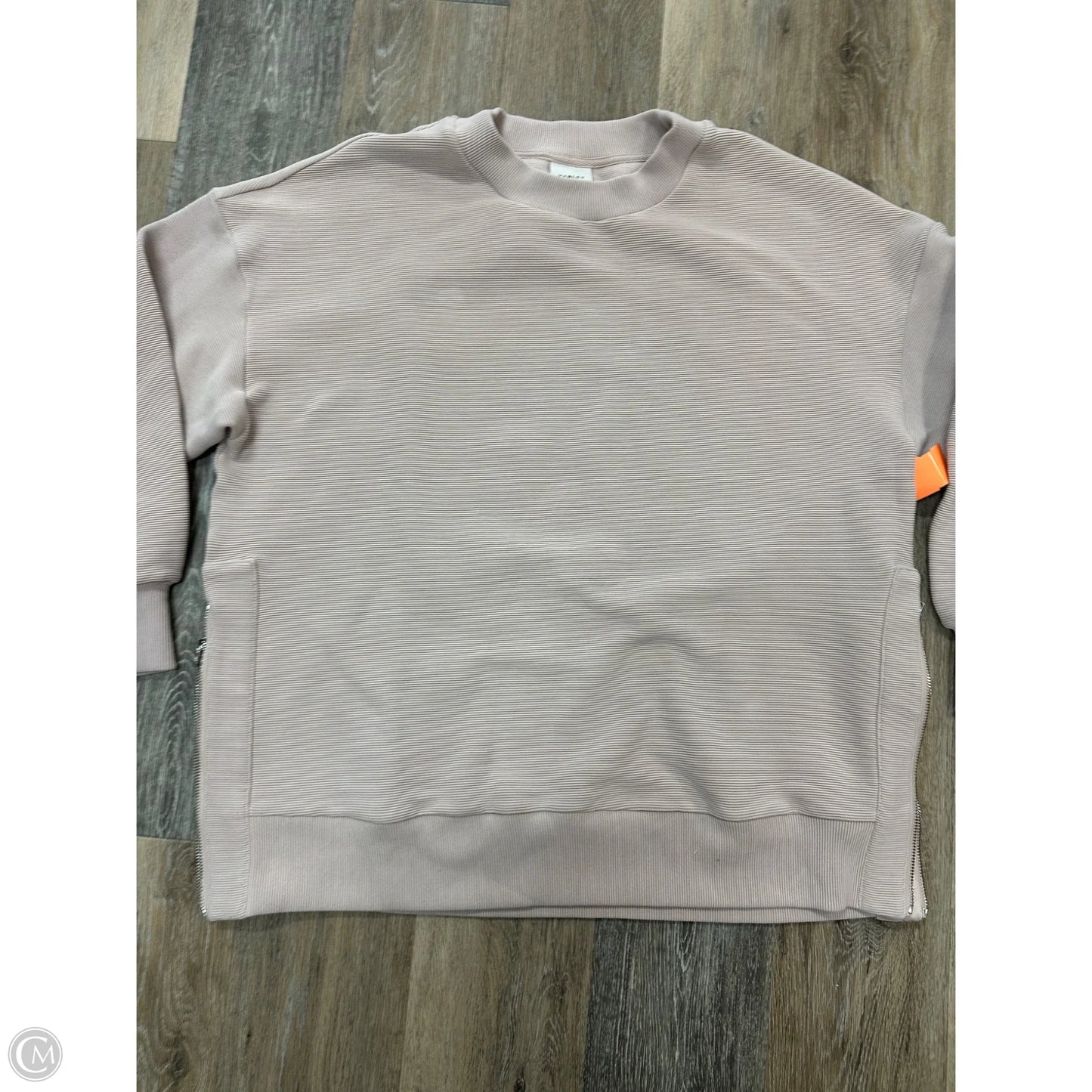 Athletic Sweatshirt Collar By Varley In Pink, Size: L