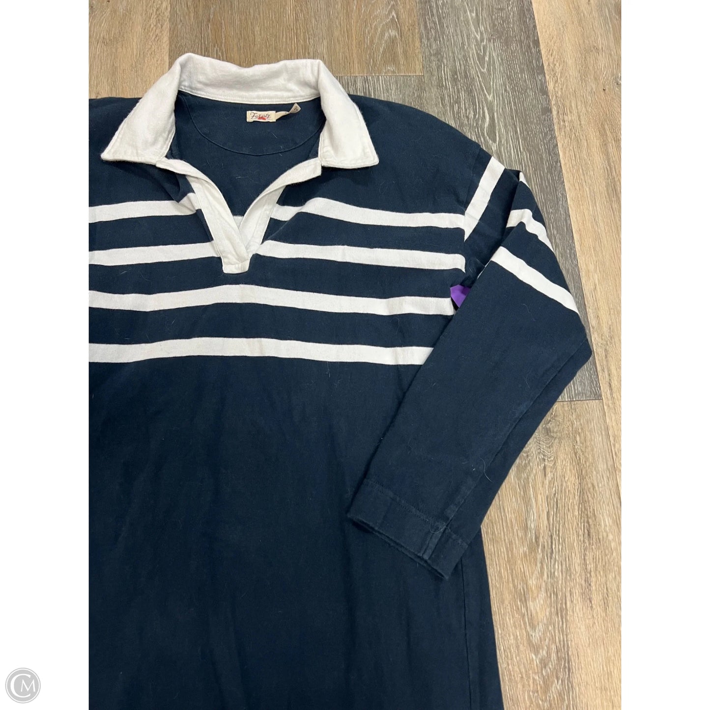 Dress Casual Short By Faherty In Striped Pattern, Size: S