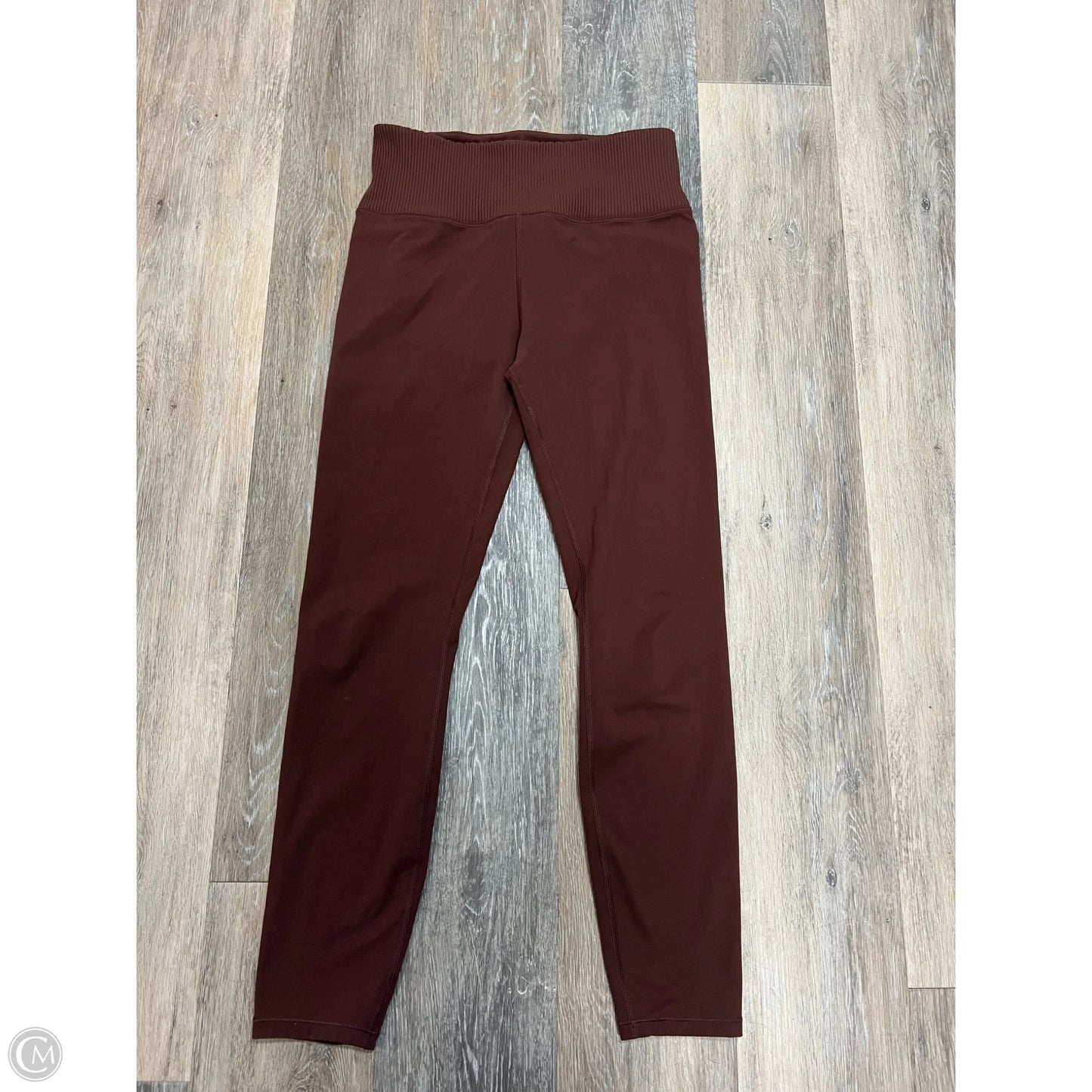 Athletic Leggings By Vuori In Brown, Size: M