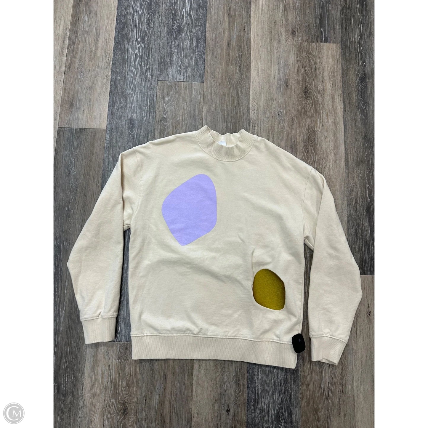 Sweatshirt Crewneck By Kotn In Yellow, Size: M