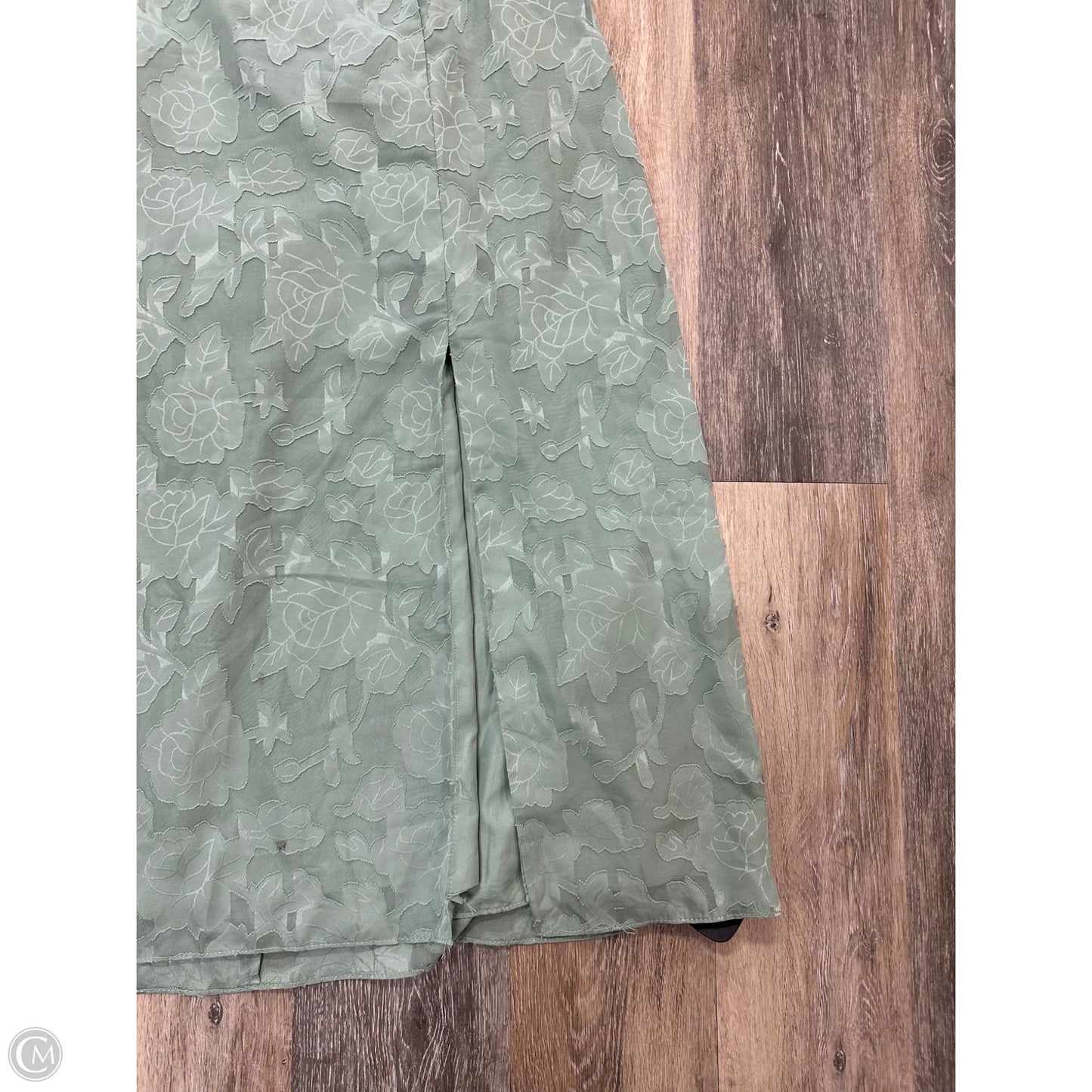 -Dress Party Long By Azazie In Green, Size: Xl