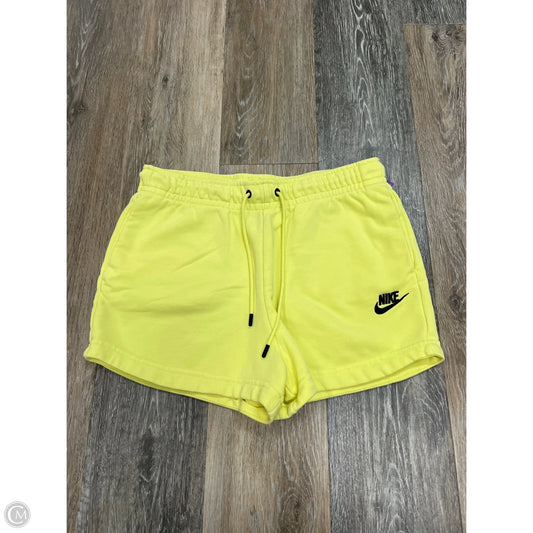 Athletic Shorts By Nike Apparel In Yellow, Size: S