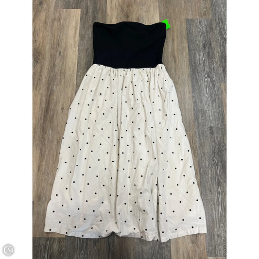 Dress Casual Maxi By Paper Heart In Polkadot Pattern, Size: Xl
