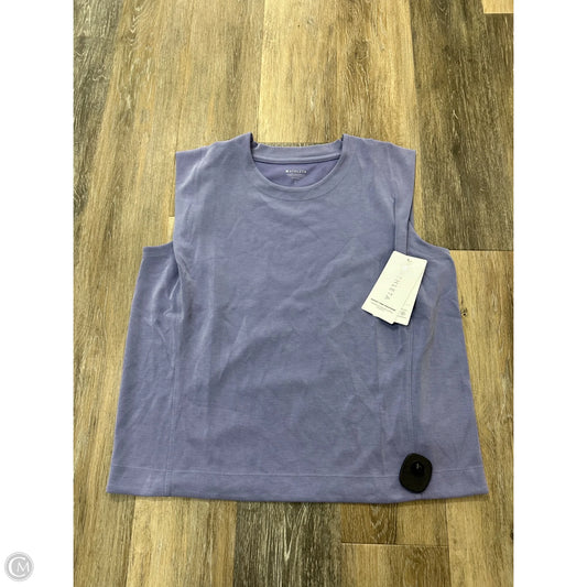 Athletic Tank Top By Athleta In Purple, Size: L