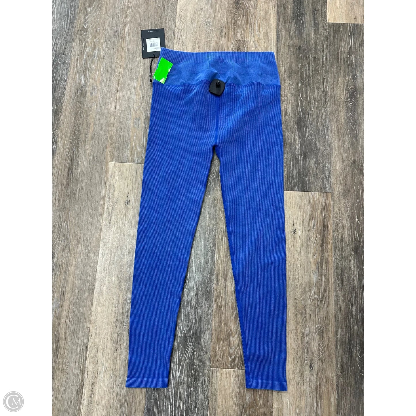 Athletic Leggings By Spiritual Gangster In Blue, Size: L
