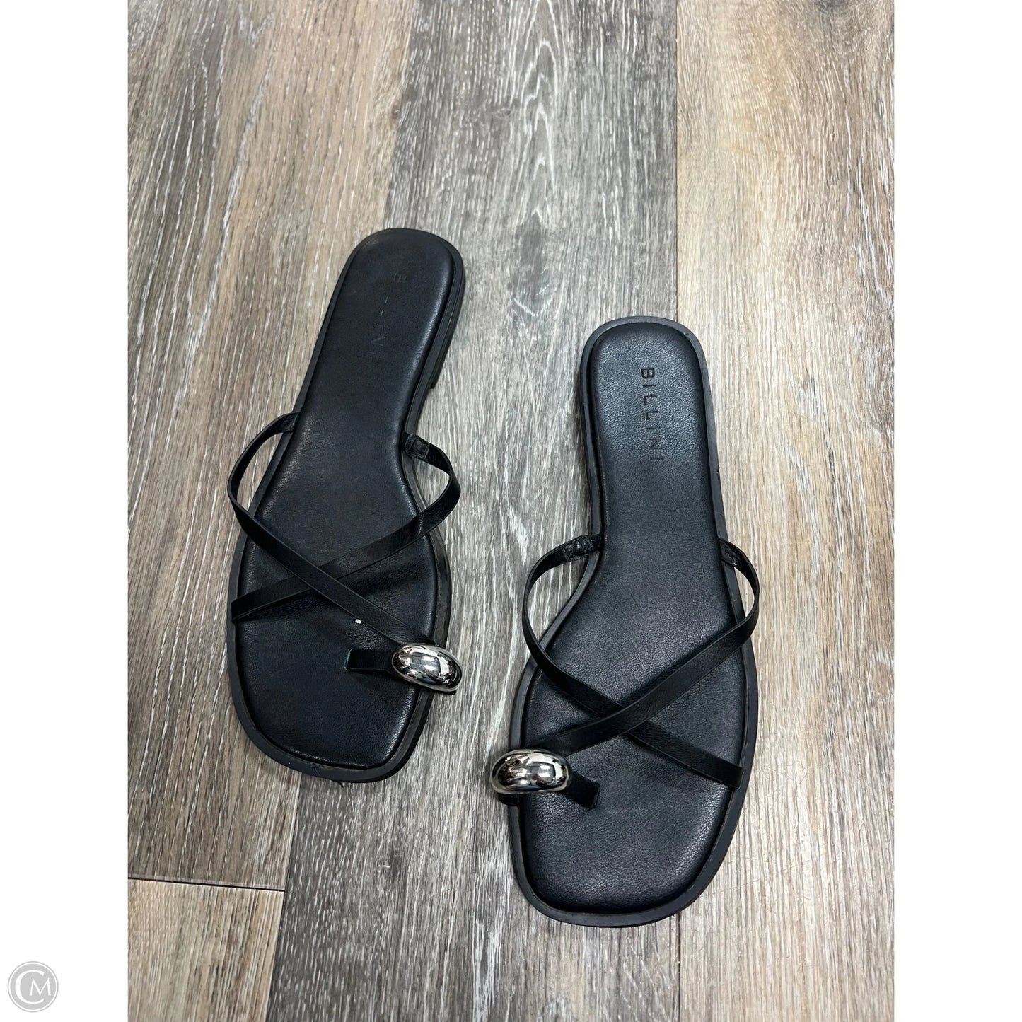 Sandals Flats By Billini In Black, Size: 8