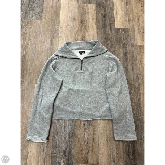 Sweatshirt Collar By J. Crew In Grey, Size: M