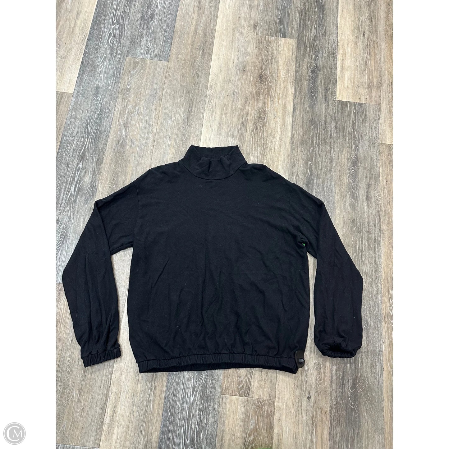 Top Long Sleeve By Sundry In Black, Size: M