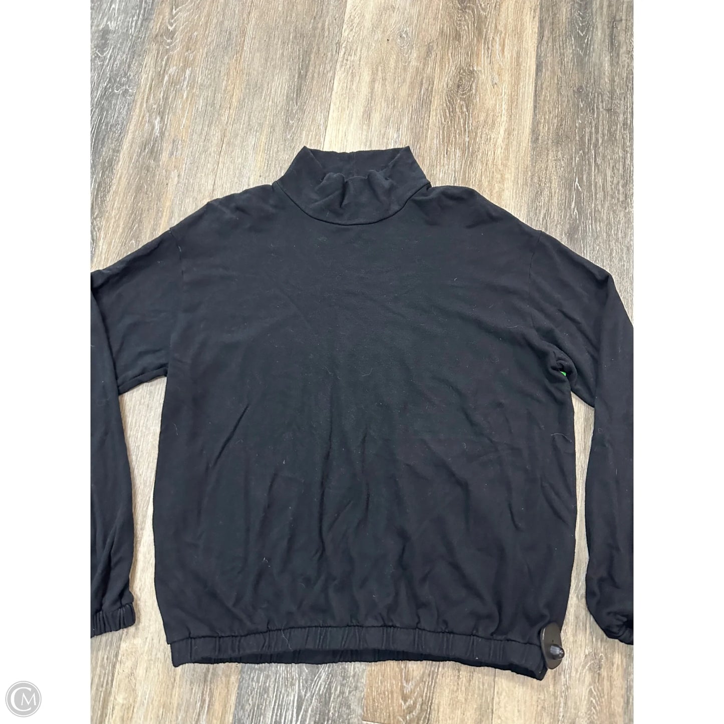 Top Long Sleeve By Sundry In Black, Size: M