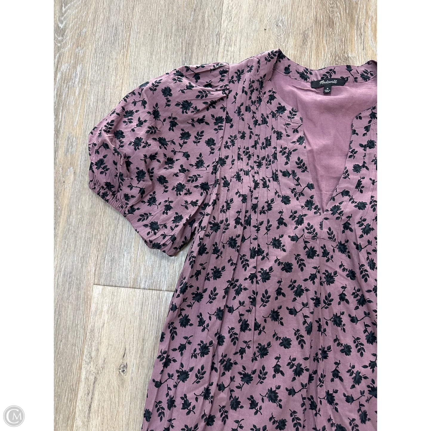 Dress Casual Short By Madewell In Floral Print, Size: M