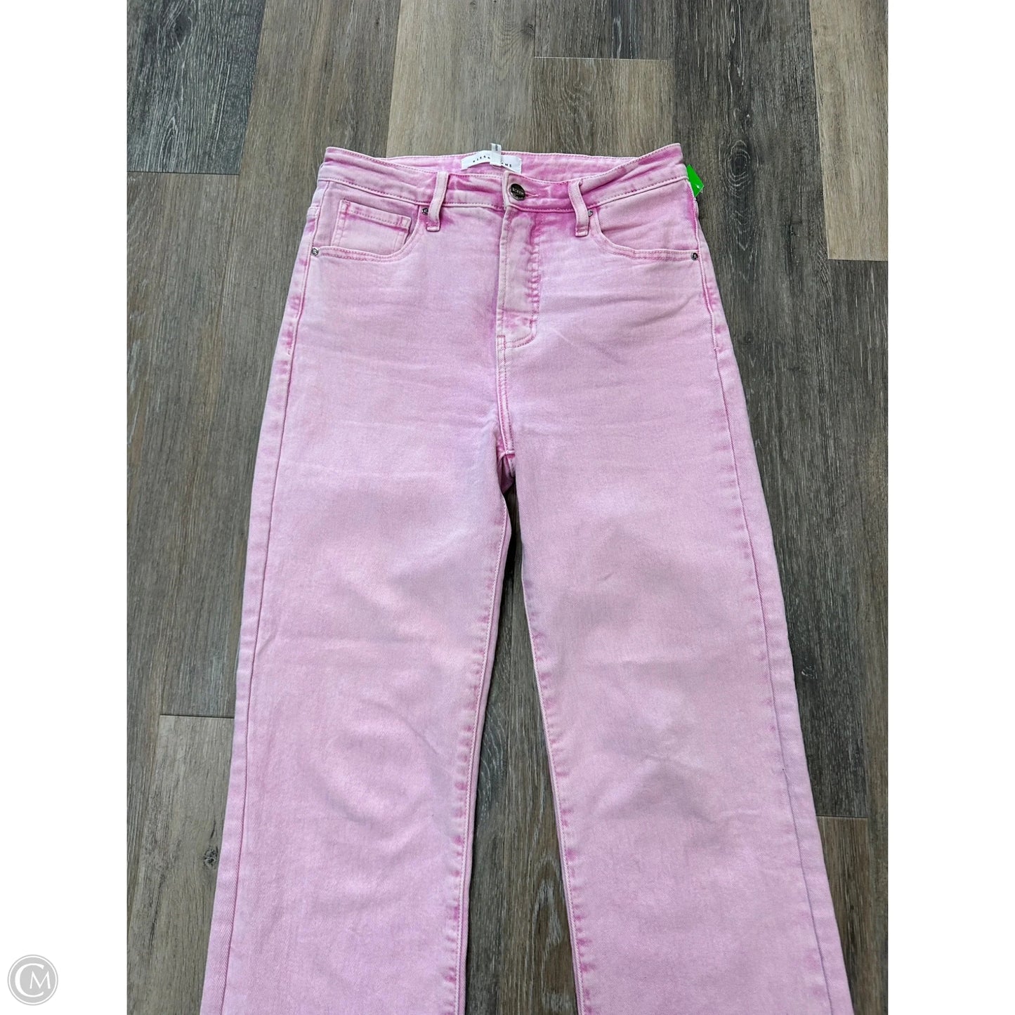 Jeans Wide Leg By Risen In Pink, Size: 6
