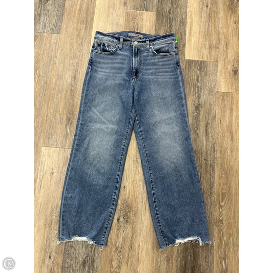 Jeans Wide Leg By Joes Jeans In Blue Denim, Size: 6/28