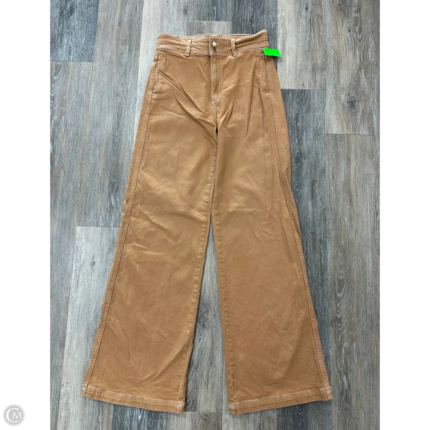 Jeans Wide Leg By Joes Jeans In Yellow Denim, Size: 6