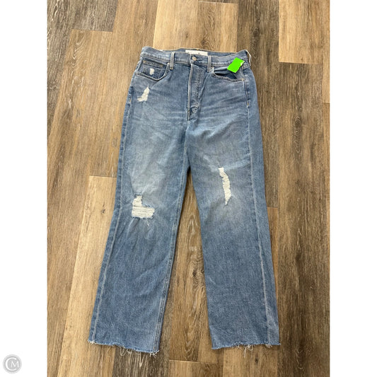 Jeans Straight By Frank And Eileen In Blue Denim, Size: 8