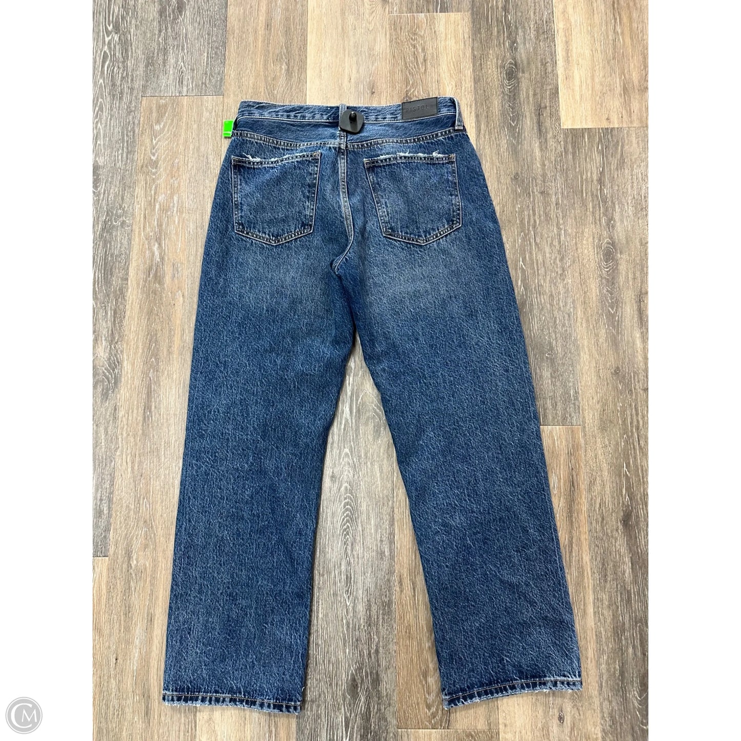 Jeans Wide Leg By Pistola In Blue Denim, Size: 4