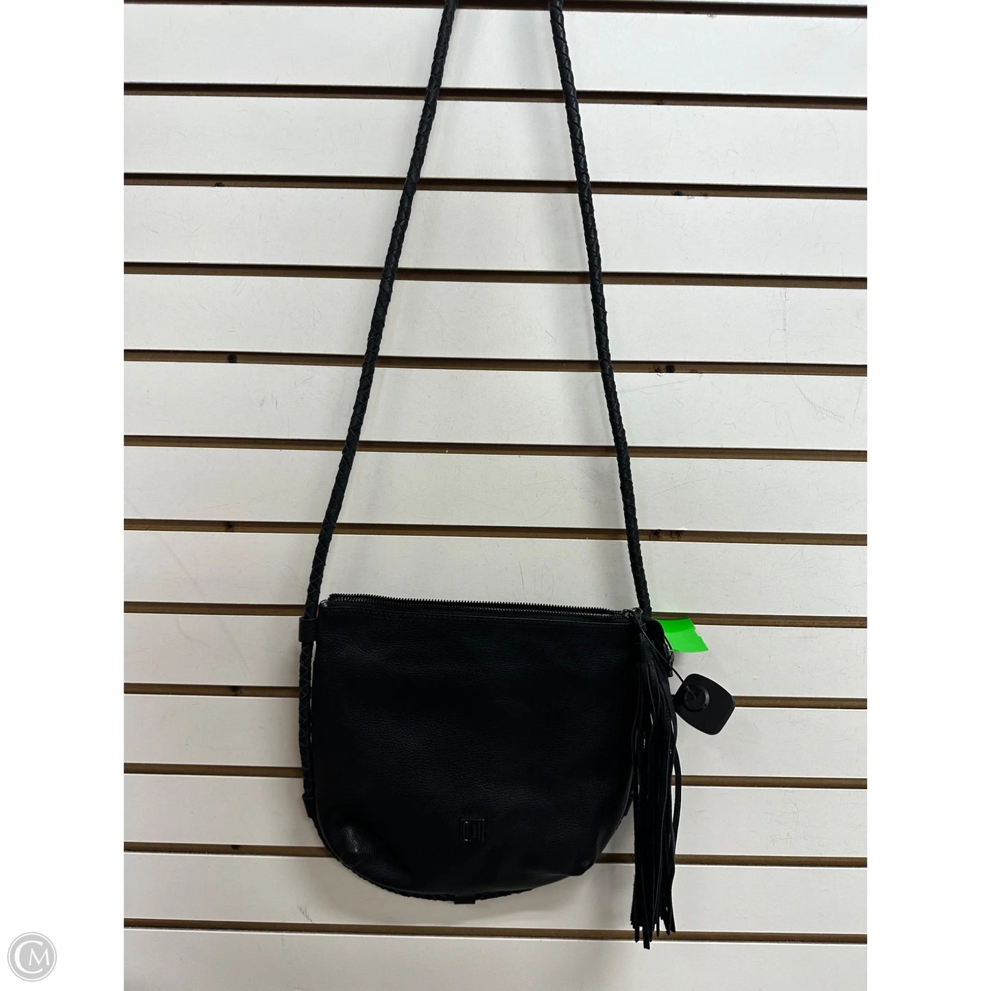 Handbag Leather By Heathers Closet, Size: Medium