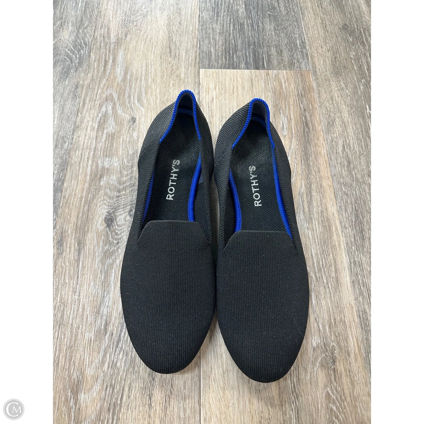 Shoes Flats By Rothys In Black, Size: 9.5