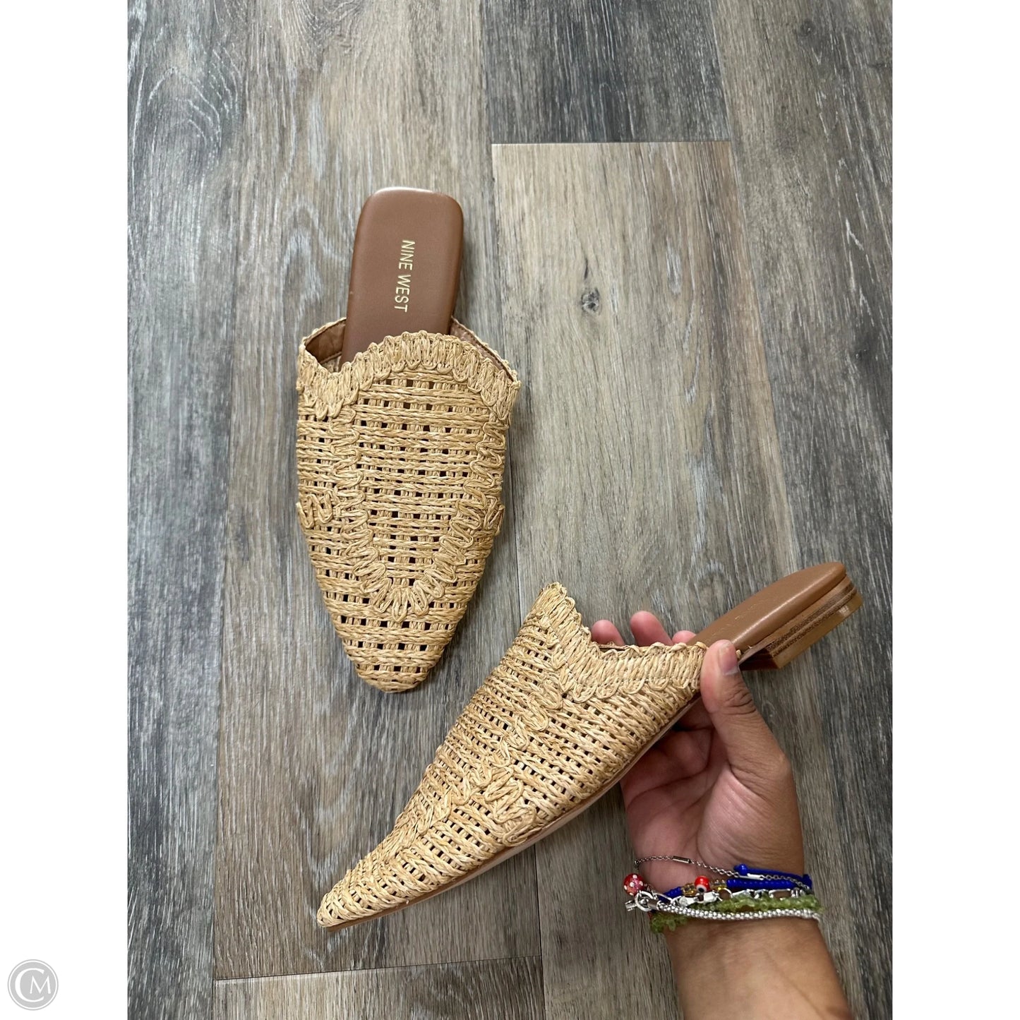 Shoes Flats By Nine West In Tan, Size: 9.5