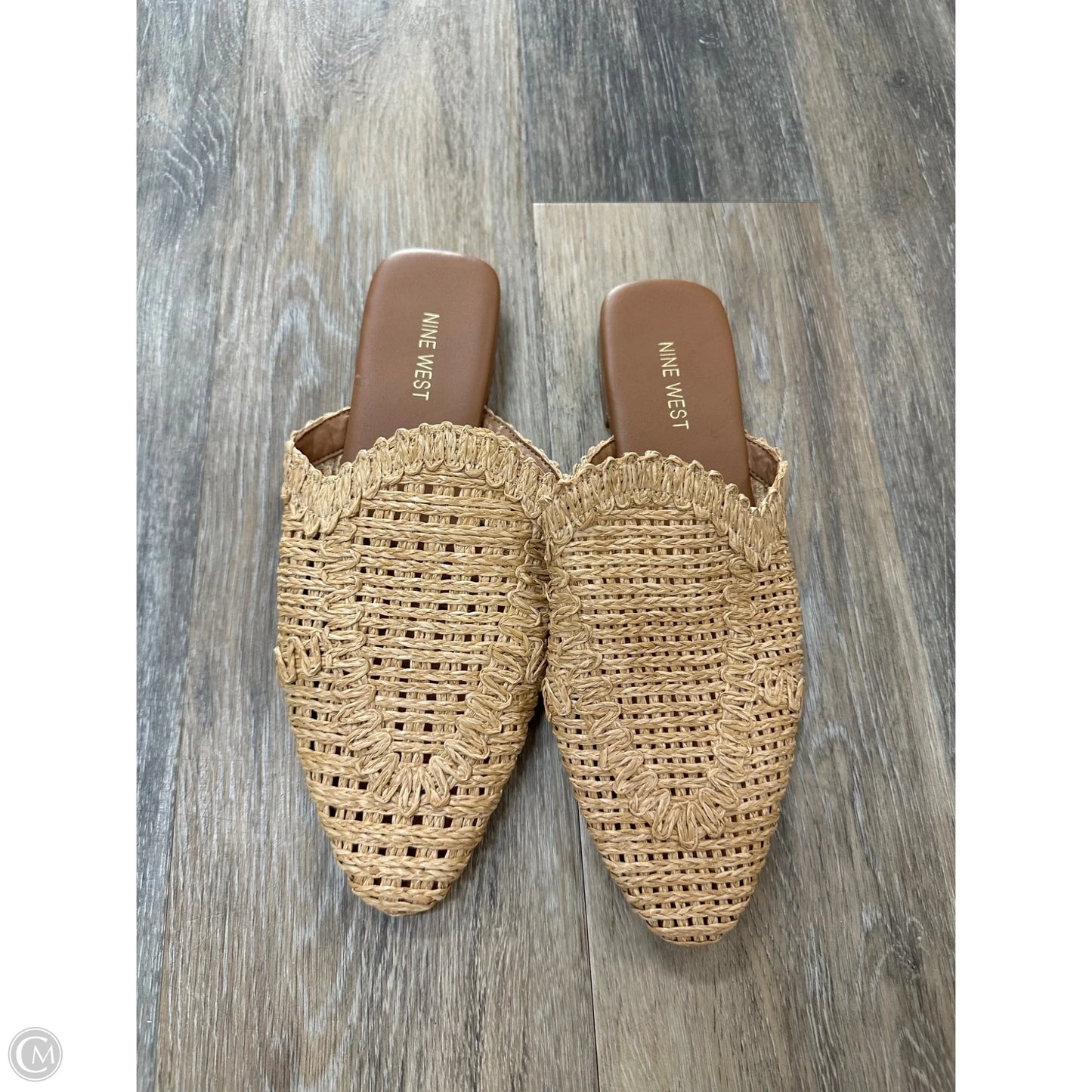 Shoes Flats By Nine West In Tan, Size: 9.5