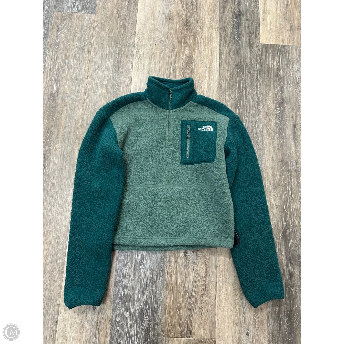 Athletic Fleece By The North Face In Green, Size: Xs