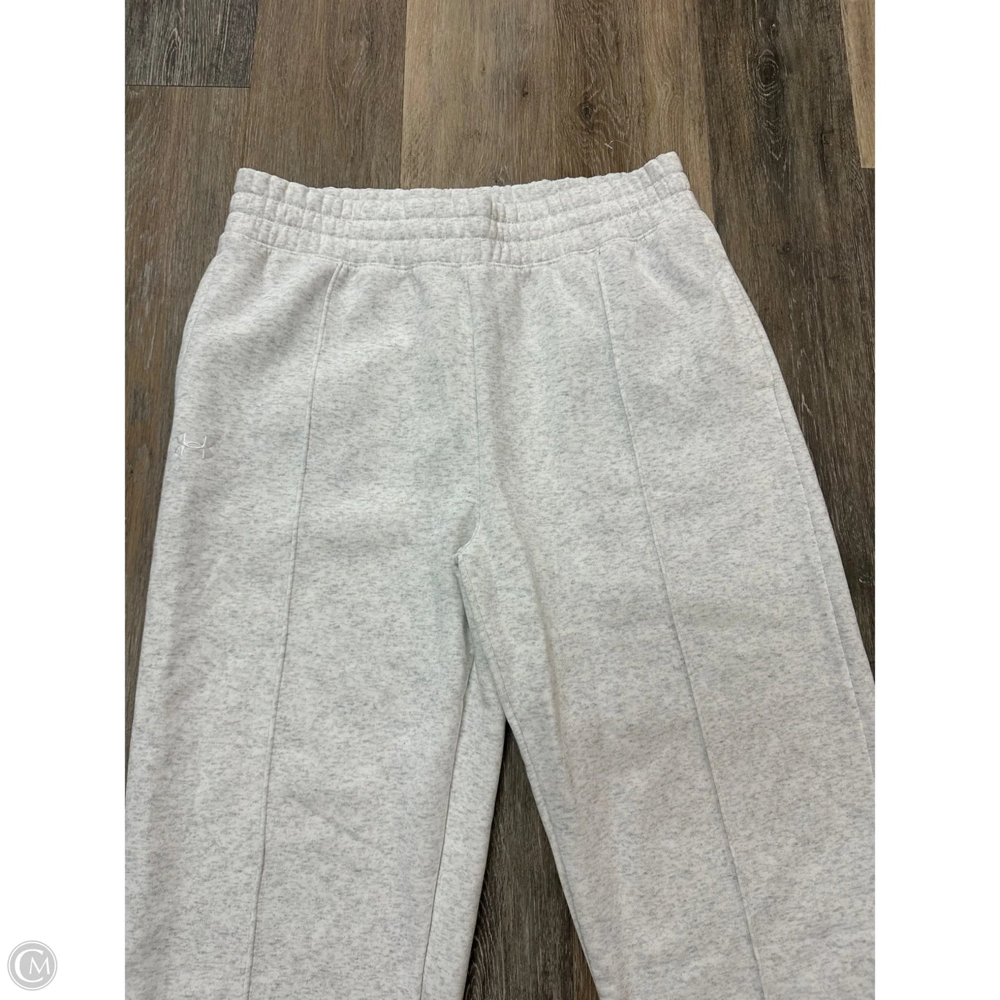 Athletic Pants By Under Armour In Grey, Size: L