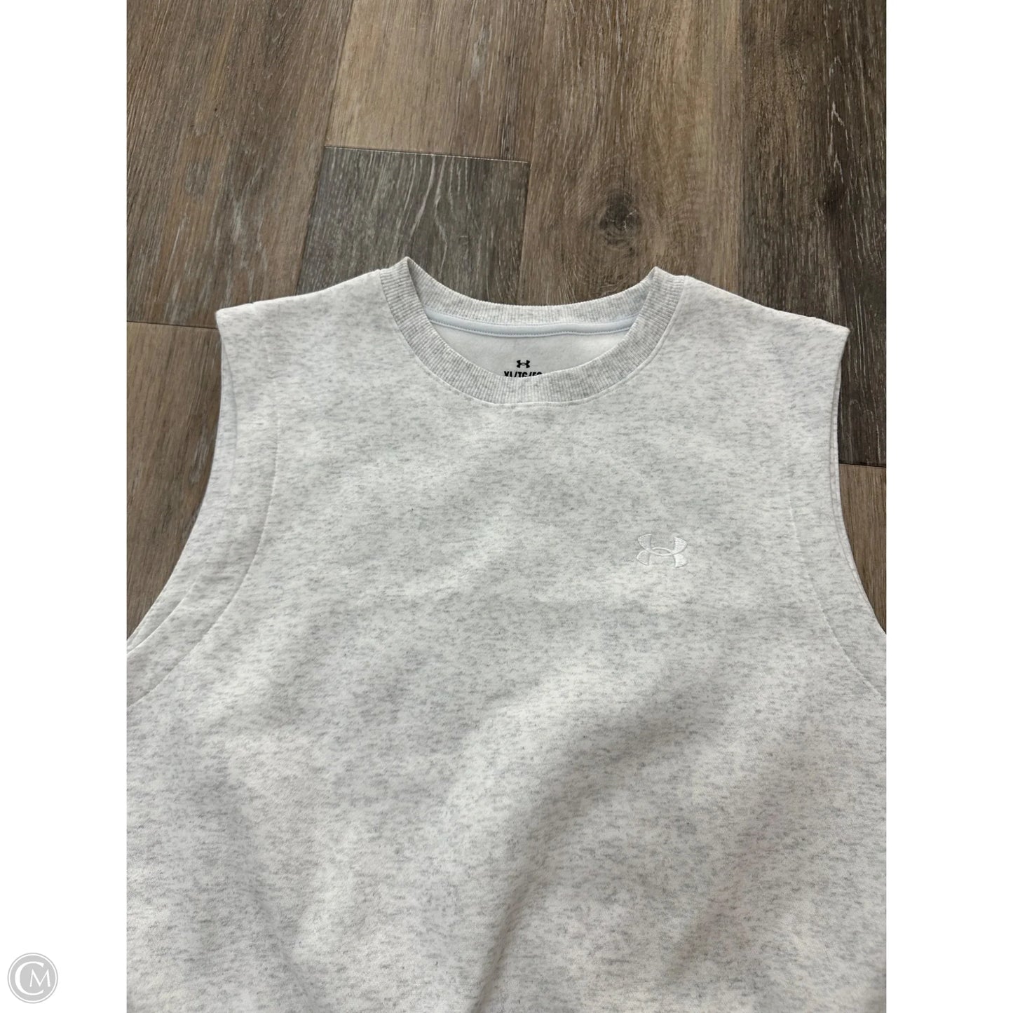 Athletic Tank Top By Under Armour In Grey, Size: Xl