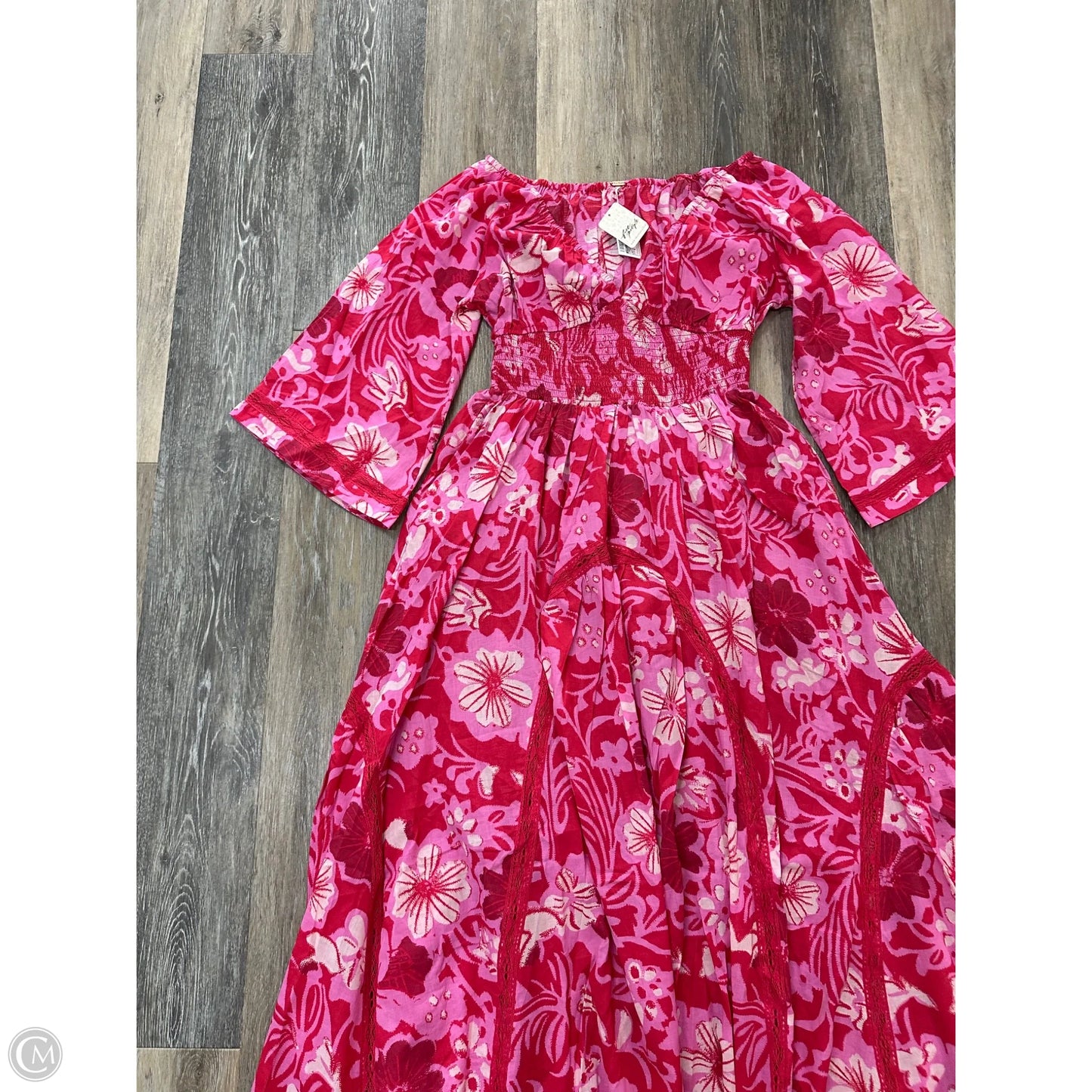 Dress Casual Maxi By Free People In Floral Print, Size: S