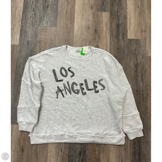 Sweatshirt Crewneck By Ragabond In Grey, Size: Xl