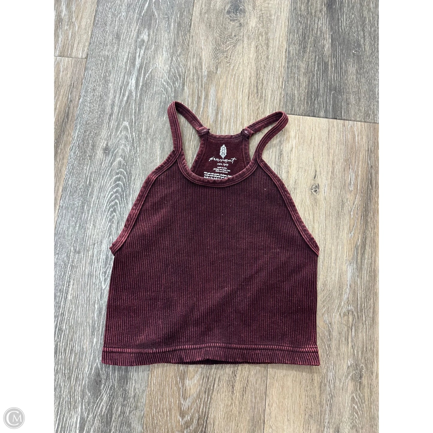 Tank Top By Free People In Red, Size: Xs