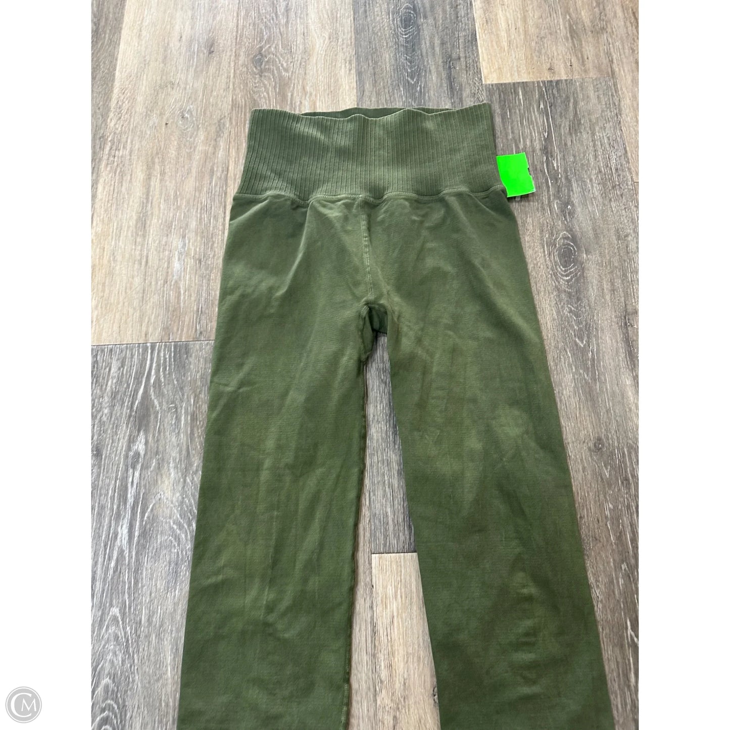 Athletic Leggings By Free People In Green, Size: M