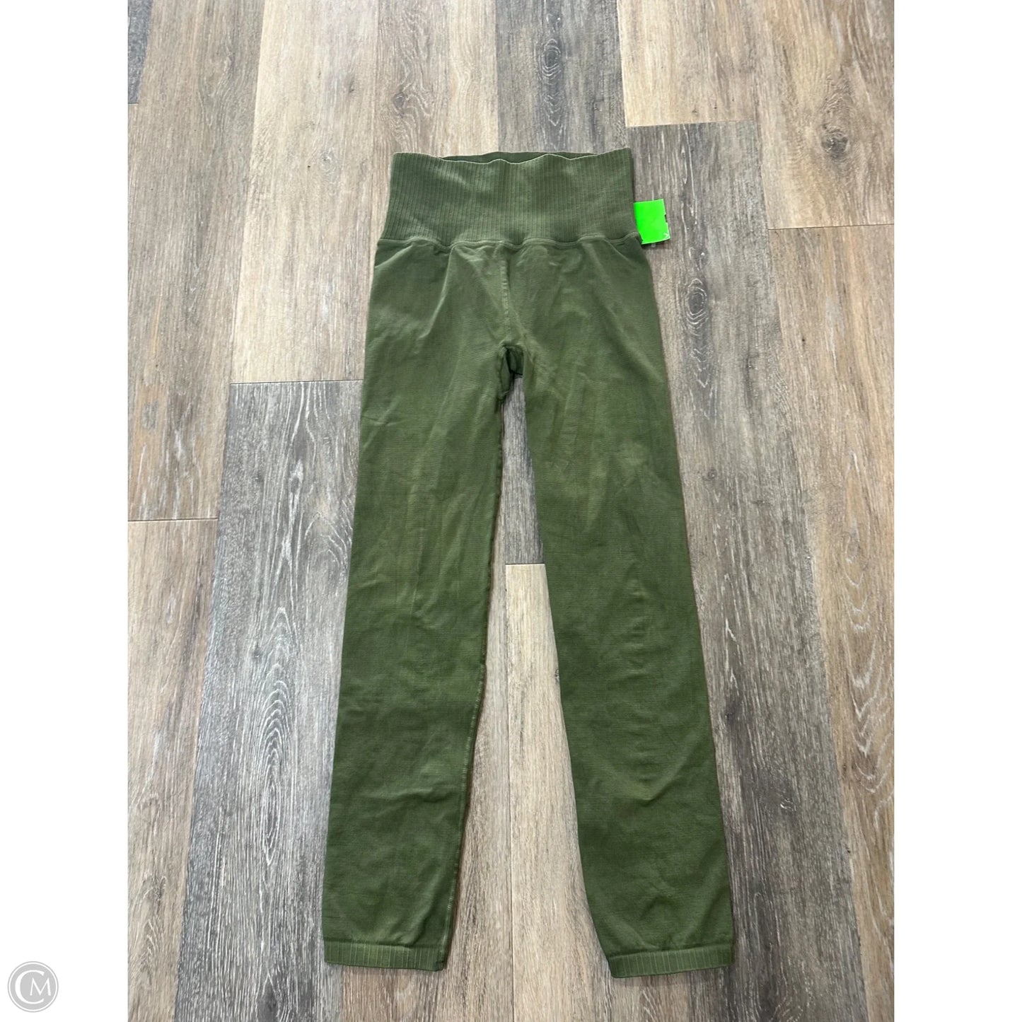 Athletic Leggings By Free People In Green, Size: M