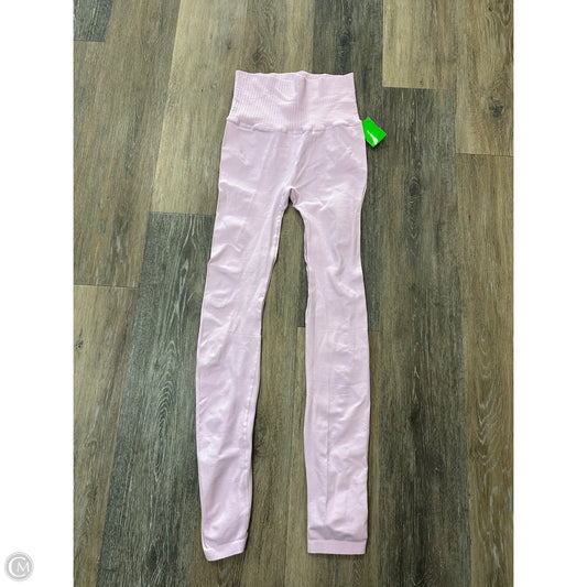 Athletic Leggings By Free People In Pink, Size: Xs