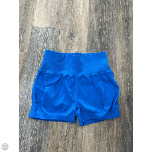 Athletic Shorts By Free People In Blue, Size: Xl