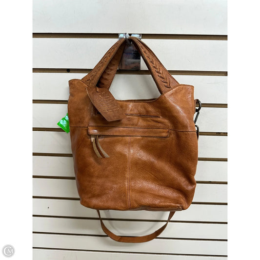 Handbag Leather By Latico, Size: Medium